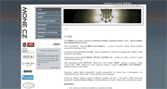 Desktop Screenshot of mone.cz